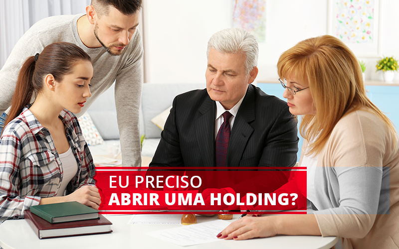 abrir uma holding